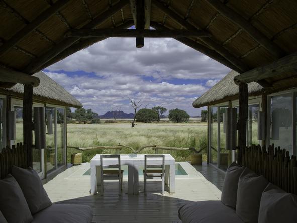 Little Kulala Lodge - view from deck